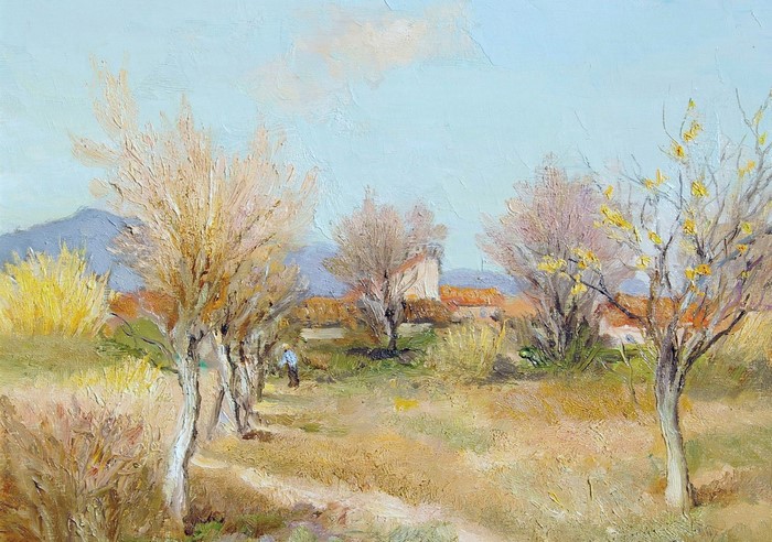 An Orchard in Spring Marseille Dif
