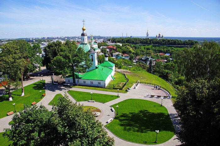 Vladimir, Russia: Temples and Parks
