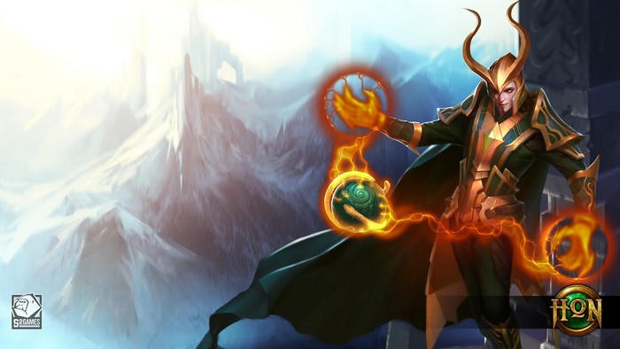 Corrupted Disciple loki fan art Heroes of Newerth