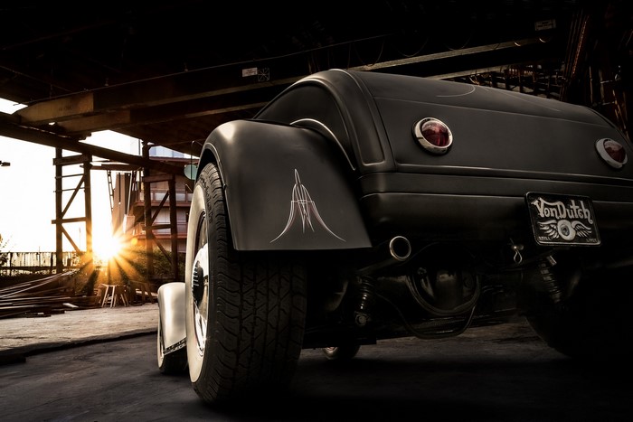 Von Dutch 1929 Ford Roadster rear view