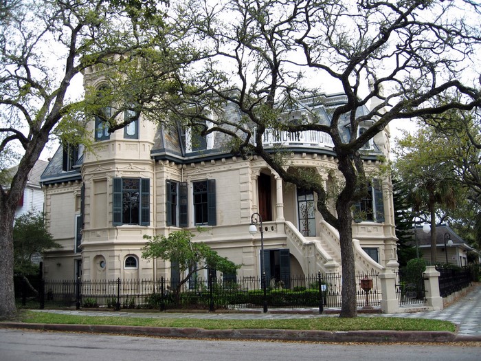 Victorian Mansion in Galveston, USA