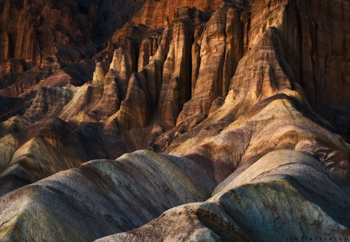 Zabriskie Point Badlands Death Valley National Park