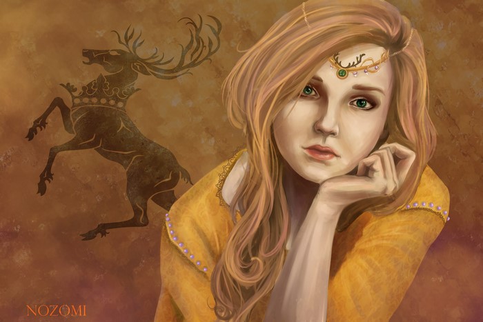 Myrcella Baratheo from Game of Thrones Painting Art