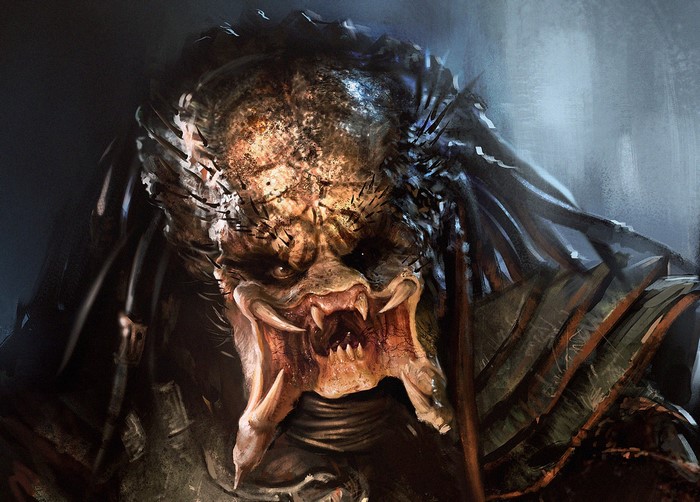 Predator Intense Roar in Dark Atmosphere