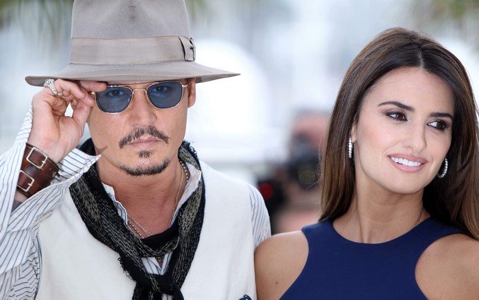 Johnny Depp and Penelope Cruz from Pirates of the Caribbean