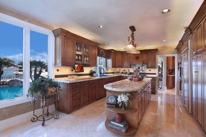 Luxury Kitchen with Ocean View