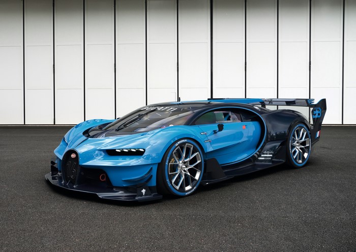 Bugatti Vision Gran Turismo Light Blue