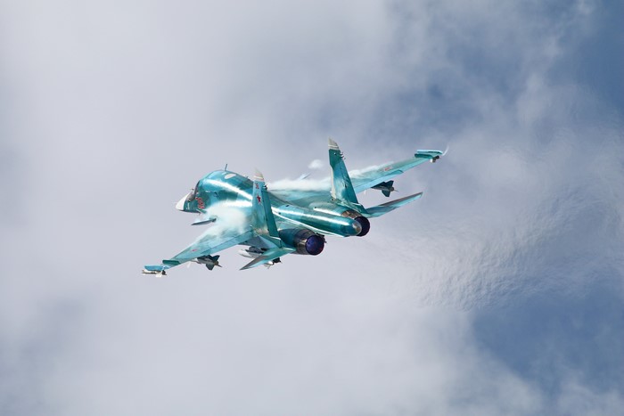 4K Sukhoi Su-34 Fighter Airplane