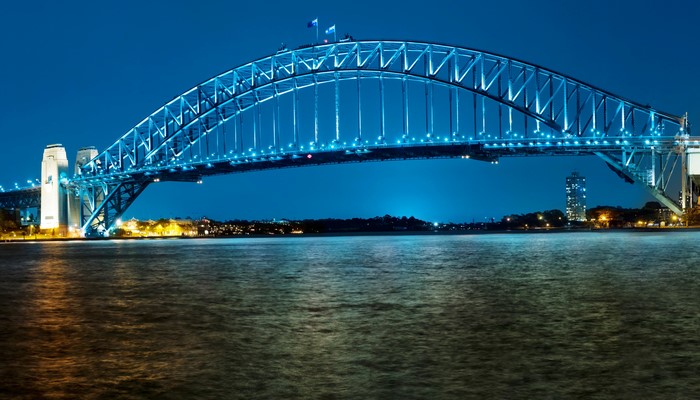 Sydney Harbour Bridge at Night