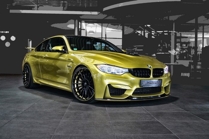 Gold Hamann M4 F82 BMW
