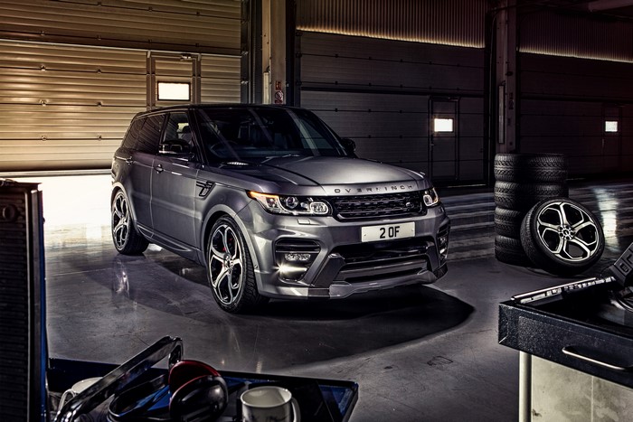 4K 2014 Overfinch Sport Land Rover in Garage