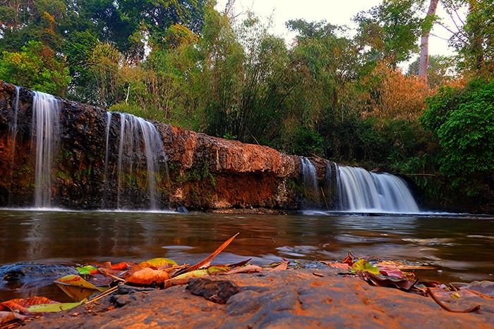 Banlung Waterfalls in Cambodia