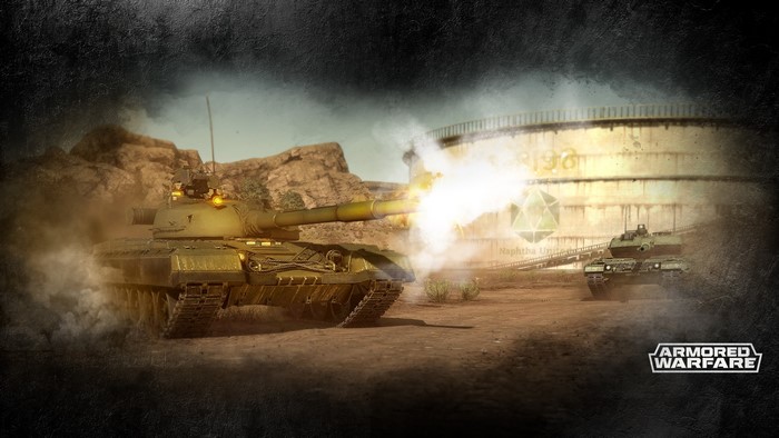 Armored Warfare: Tanks Firing