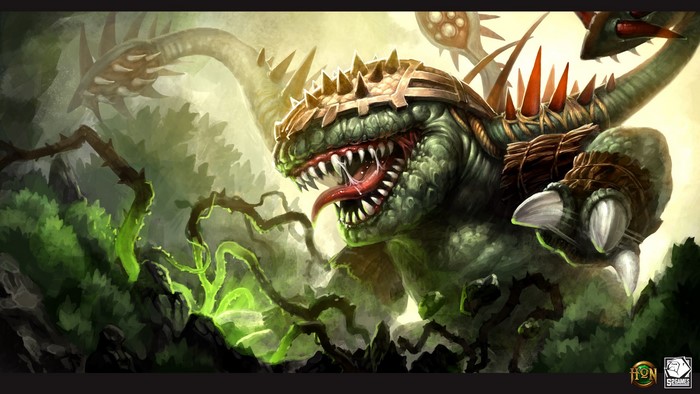 Bramble monster from Heroes of Newerth