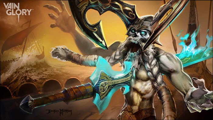 4K Vainglory moba Krul art