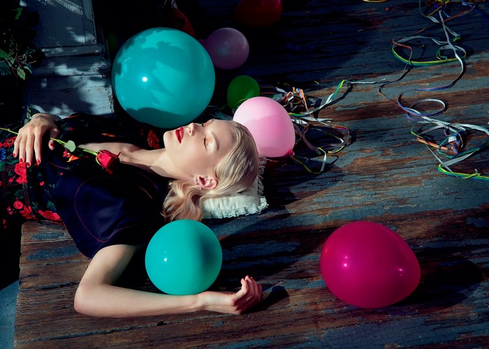 Jessica Stam Numero 2015 Birthday Balloons