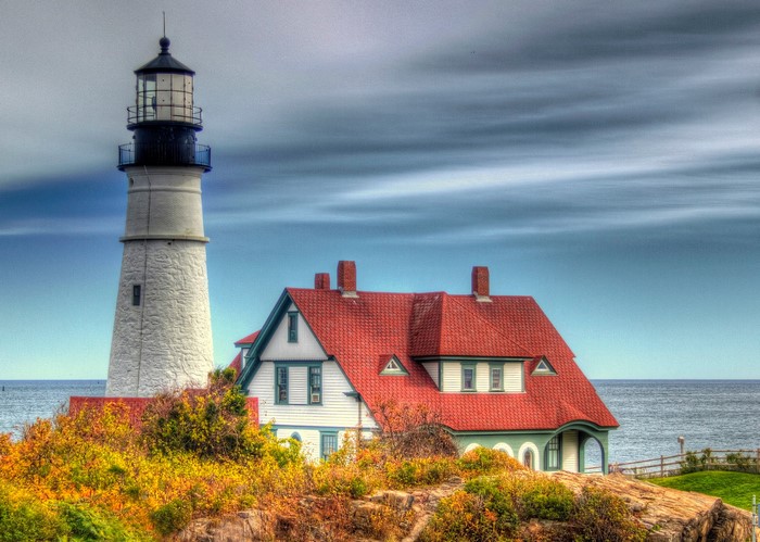 Portland Head Light Lighthouse and Keeper's House