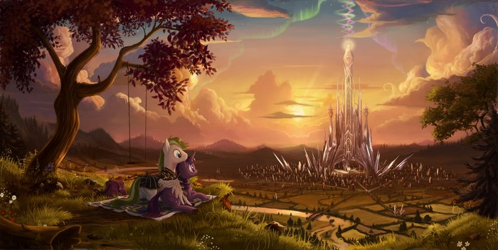My Little Pony: Fantastic world with two ponies
