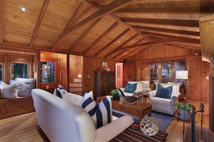 Living room with sofa and armchairs