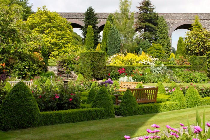 Kilver Court Gardens in the United Kingdom