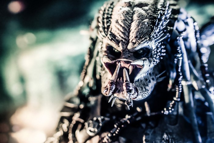 Predator monster close-up