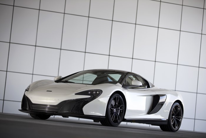 4K White McLaren 650S Spider Al Sahara 79 by MSO
