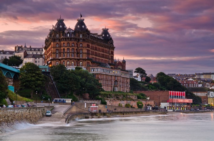 Grand Hotel Scarborough North Yorkshire England Coastline