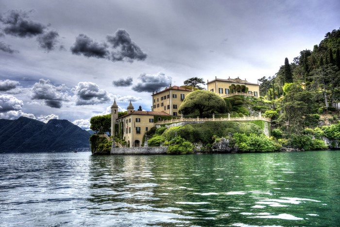Villa del Balbianello on Lake Como, Italy