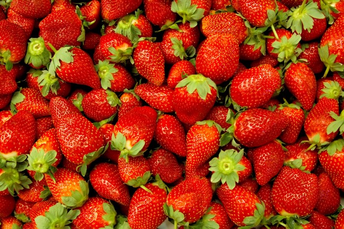 Close-up of fresh strawberries