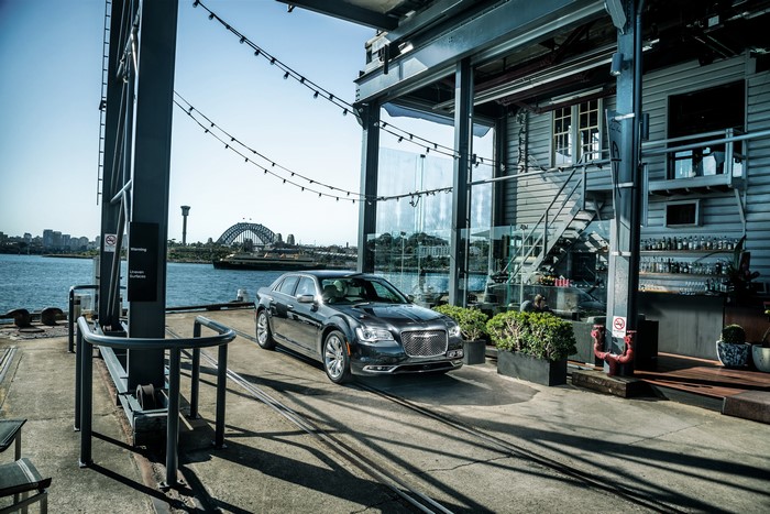 4K 2015 Chrysler 300C LX2 on Sydney Harbour