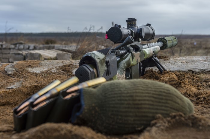 4K Sniper Rifle with Ammunition