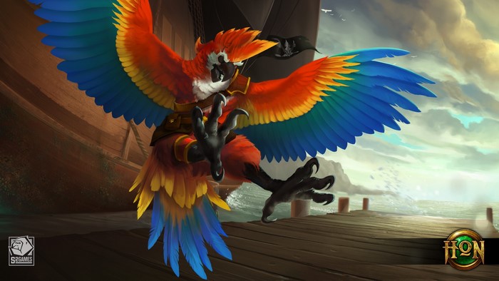 Parrot Zephyr Zephyr, Heroes of Newerth, Parrots, Birds, Wings, HD ...