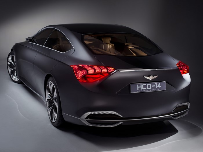 HCD-14 Genesis Concept Car Rear View