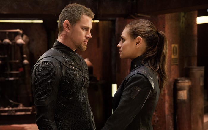 Caine Wise and Jupiter Jones from Jupiter Ascending
