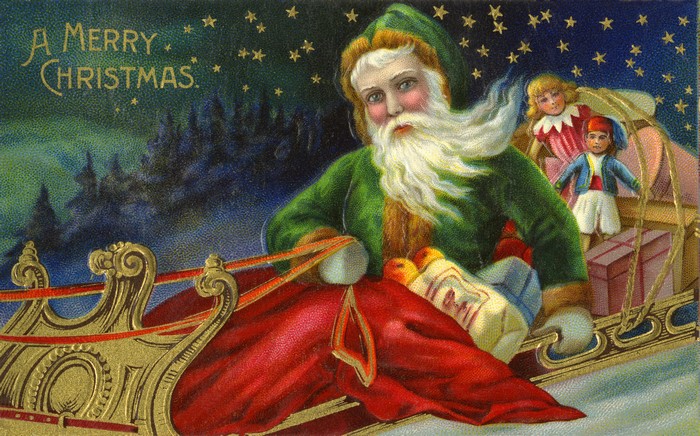 A Merry Christmas Painting Art