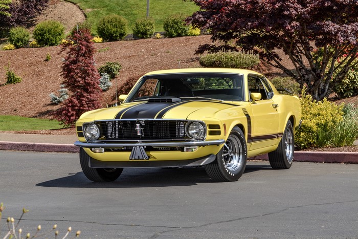 1970 Ford Mustang Boss 302 in Yellow