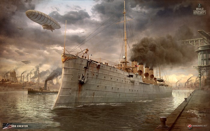 USS Chester from World of Warships