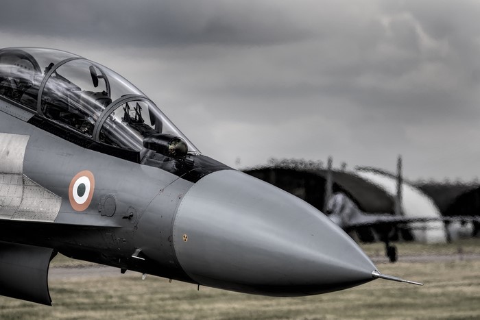 Sukhoi Su-30 Fighter Jet Closeup