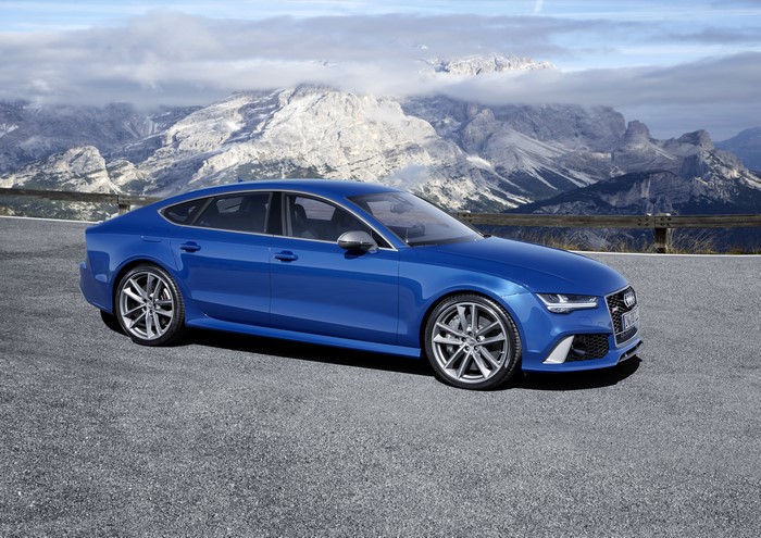 2015 Audi RS 7 Sportback in Mountains