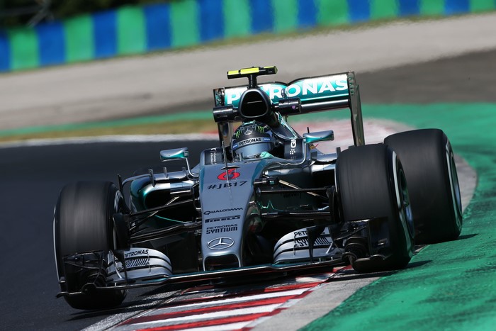 Nico Rosberg's Mercedes-Benz F1 W06 Formula 1 Car