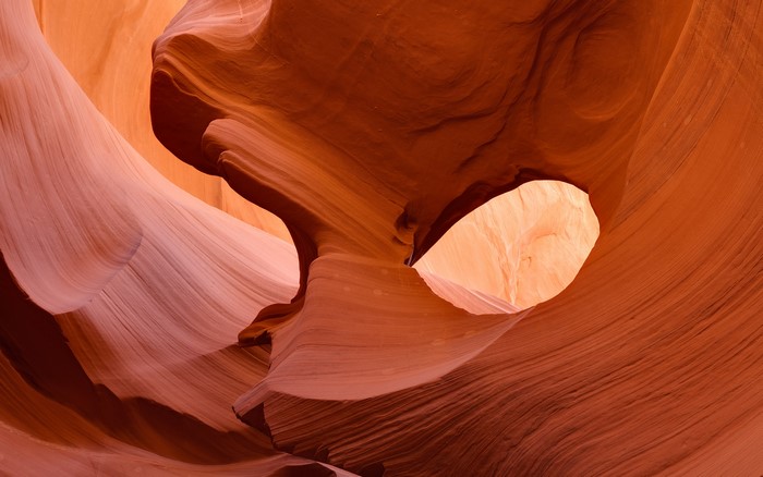 Antelope Canyon sandstone formations