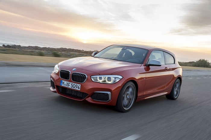 2015 BMW M135i 3-door F21 in motion