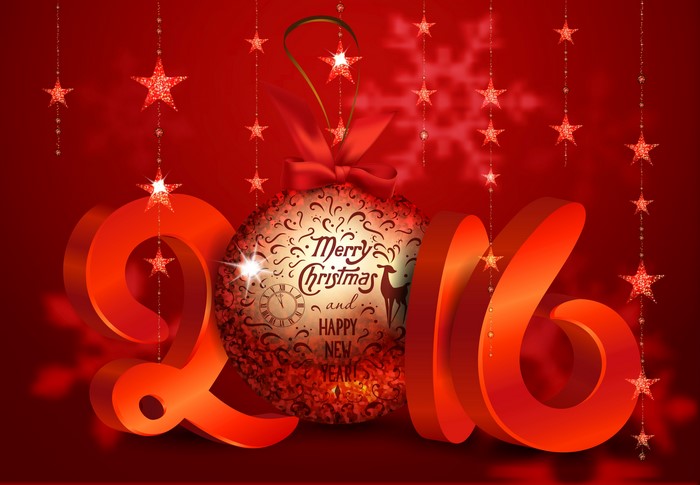 Merry Christmas and Happy New Year 2016