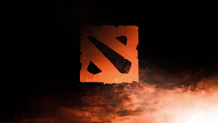 DOTA 2 Logo Emblem 4K