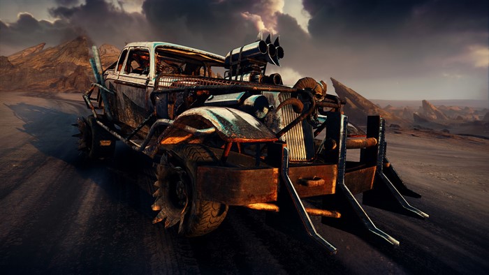 Mad Max: Fury Road War Rig in desert