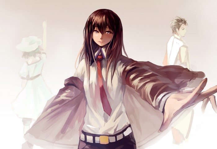 Makise Kurisu and others from Steins;Gate
