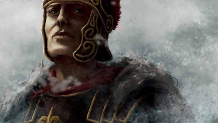 Roman General in a Snowstorm