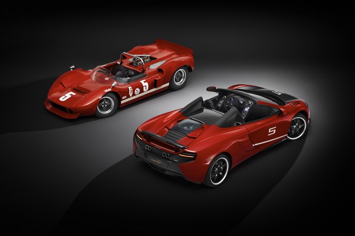 4K Red 2015 McLaren 650S Can-Am Cabriolet