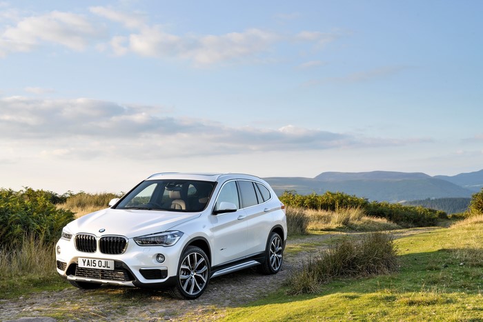2015 BMW X1 25d xLine in a Landscape