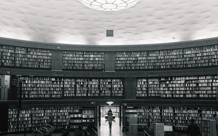 Stockholm Public Library interior
